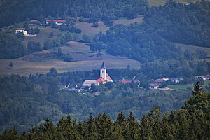 Blick von Plankenstein auf St. Gotthard